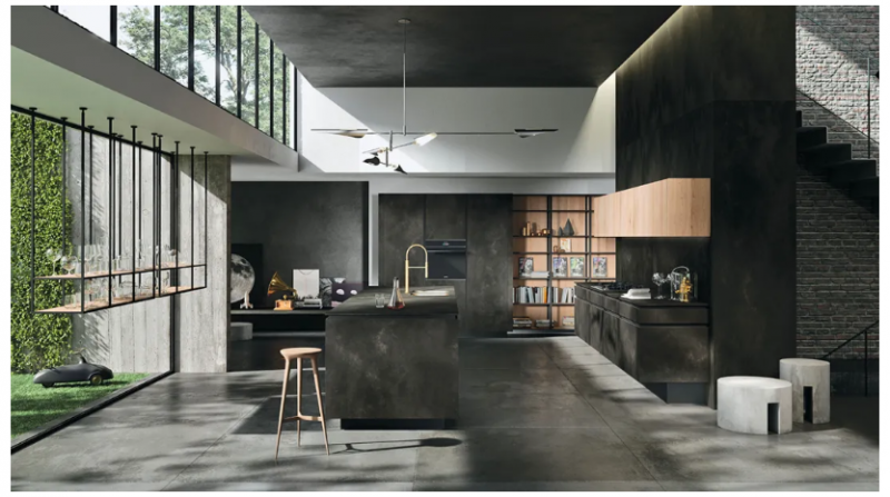 現代精致廚房裝修，推薦用這兩款系列巖板